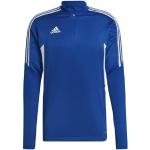 adidas Homme Sweatshirt Con22 TR Top, Team Royal Blue/White, HA6271, XS