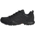 Chaussures de randonnée adidas Terrex AX3 noires en fil filet en gore tex légères à lacets Pointure 46 look fashion pour homme en promo 