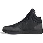 Chaussures de sport adidas Hoops noires en caoutchouc Pointure 45,5 look fashion pour homme 