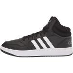 Chaussures de basketball  adidas Hoops blanches en cuir synthétique Pointure 44 look fashion pour homme 
