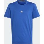 adidas - Junior's Heather Tee - T-shirt technique - 140 - legend ink / lucid blue / reflective silver