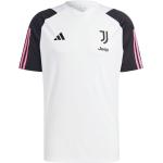 Maillots de sport adidas Juventus blancs en fil filet Juventus de Turin Taille L look fashion 