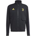 Vestes adidas Juventus noires Juventus de Turin respirantes à manches longues à col montant Taille XXL en promo 