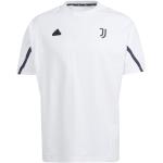 T-shirts col rond adidas Juventus blancs Juventus de Turin à manches courtes à col rond Taille L 