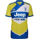 Maillots sport adidas Juventus jaunes en polyester enfant Juventus de Turin respirants en promo 