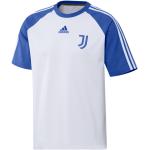 T-shirts col rond adidas Juventus blancs Juventus de Turin à manches courtes à col rond Taille XL en promo 