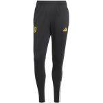 Pantalons adidas Juventus noirs à rayures en polyester Juventus de Turin Taille XXL look sportif pour homme 