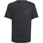 T-shirts adidas gris foncé en polyester enfant look sportif 