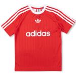 T-shirts à col rond adidas rouges Taille 11 ans pour fille de la boutique en ligne Miinto.fr 