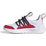 Chaussures de running adidas Lite Racer blanches Pointure 36 look fashion pour garçon 