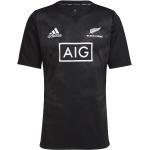 Maillots de rugby noirs en polyester Taille XXL 