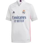 Maillots Real Madrid adidas blancs en fil filet enfant Real Madrid look sportif 