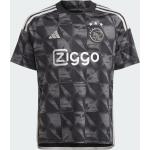 Maillots de sport adidas noirs en polyester à motif Amsterdam Ajax Amsterdam look fashion 