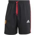 Shorts de sport adidas Manchester noirs Manchester United F.C. Taille M look fashion pour homme 