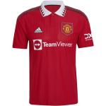 Maillots de sport adidas Manchester rouges en polyester Manchester United F.C. respirants Taille 3 XL 
