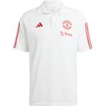 Vêtements adidas Manchester blancs à rayures Manchester United F.C. Taille XS pour homme 