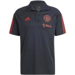 Vêtements adidas Manchester noirs à rayures Manchester United F.C. Taille XS pour homme 
