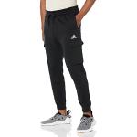 Pantalons cargo adidas Essentials blancs en polaire tapered Taille L look fashion pour homme 