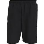 adidas Mens Shorts (1/4) Squadra 21 Woven Shorts, Black/White, GK9557, Size XLT2