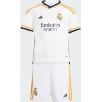 Mini shorts adidas blancs en fil filet Real Madrid look sportif 