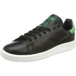 adidas Mixte Stan Smith Boost Sneakers Basses, Noir (Core Black/Core Black/Green), 38 2/3 EU