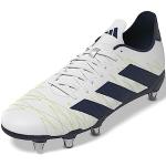 adidas Mixte Kakari (SG) Football Shoes (Soft Ground), FTWR White/Team Navy Blue 2/Silver Met, 42 EU