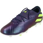 Adidas Nemeziz Messi 19.1 FG J, Chaussures de Football Unisexe Mixte Enfant, Violet (Tech Indigo/Signal Green/Glory Purple), 36 EU
