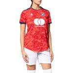 Maillots de football adidas Olympique rouges Olympique Lyonnais respirants Taille S pour femme 