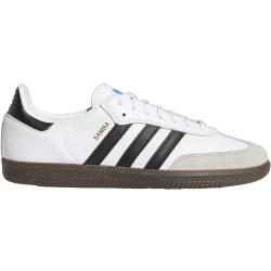Adidas Original - Chaussures de skate - Samba Adv Footwear White/Core Black/Gum pour Homme - Taille 10,5 UK - Blanc