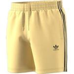 Boxers de bain adidas Originals jaunes Taille XL look fashion pour homme en promo 