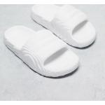 Claquettes de piscine adidas Originals blanches à bouts ouverts Pointure 51,5 pour femme 