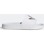 Claquettes de piscine adidas Originals blanches à bouts ouverts Pointure 43,5 pour femme 