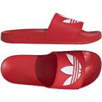 Tongs  adidas Originals rouges en caoutchouc Pointure 42 pour femme en promo 