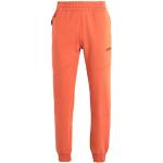 Pantalons taille haute adidas Originals orange en coton Taille L look sportif 