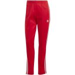 Joggings adidas Originals rouges à rayures Taille XS W34 L36 pour femme en promo 