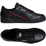 Baskets adidas Originals noires en cuir respirantes Pointure 36 pour homme en promo 