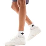 Baskets à lacets adidas Originals blancs cassés en cuir à lacets Pointure 41,5 look casual pour femme 