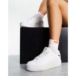 Baskets plateforme adidas Originals roses en caoutchouc à lacets Pointure 42 look casual pour femme en promo 