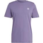 T-shirts col rond adidas Originals violets à manches courtes à col rond Taille XS pour homme 