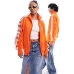 Vestes de survêtement adidas Originals orange à col montant Taille XS 