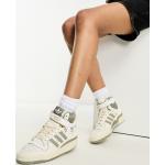 Baskets montantes adidas Originals blancs cassés en caoutchouc à lacets Pointure 38 look casual pour femme en promo 