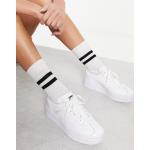 Baskets plateforme adidas Originals blanches en caoutchouc à lacets Pointure 41,5 look casual pour femme 