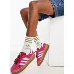Baskets plateforme adidas Originals roses en cuir à lacets Pointure 37,5 pour femme 
