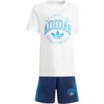 T-shirts adidas Originals blancs à rayures Taille 7 ans pour garçon de la boutique en ligne Miinto.fr avec livraison gratuite 
