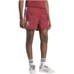 Shorts adidas Originals rouges en polyester Pays Taille XL en promo 