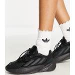 Baskets à lacets adidas Originals noires en caoutchouc à lacets Pointure 39,5 look casual pour femme en promo 