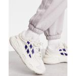 Baskets à lacets adidas Originals blancs cassés à rayures en caoutchouc à lacets Pointure 41,5 look casual pour femme en promo 