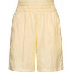 Shorts adidas Originals jaunes en polyester pour femme 