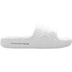 Tongs  adidas Originals blanches en caoutchouc Pointure 40 avec un talon jusqu'à 3cm 