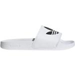 Tongs  adidas Originals blanches Pointure 44,5 look fashion pour homme 